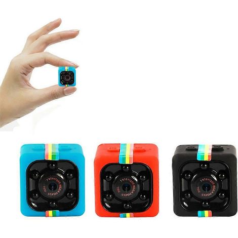 SQ11 1080P Sport DV Mini Caméra de vision nocturne dissimulée pour voiture Enregistreur vidéo numérique DV (1/5)