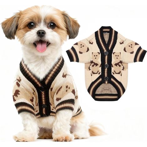 Cappotto impermeabile per cani e gatti di piccola taglia, con cappuccio, regolabile, in PVC, trasparente e ultraleggero, L (1/5)