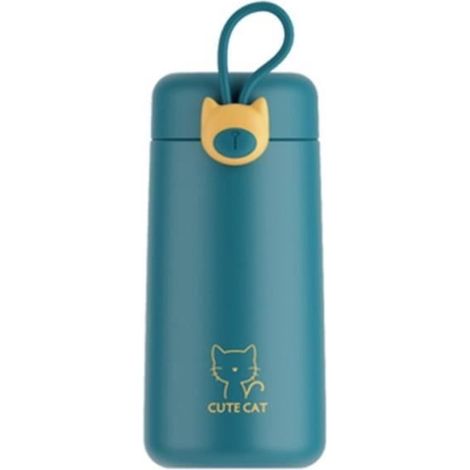 Isolierte Trinkflasche für Kinder, Edelstahl-Trinkflasche für Kinder, ultraleichte Isolierflasche, auslaufsichere Trinkflasche, BPA-frei, für Reisen und Büro (1/4)