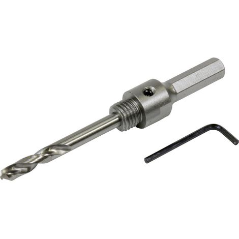 Makita Aufnahmeschaft 22-105 mm + HSS-G Bohrer, für Mehrzwecklochsägen, Ø 22 - 105 mm, HSS-G
