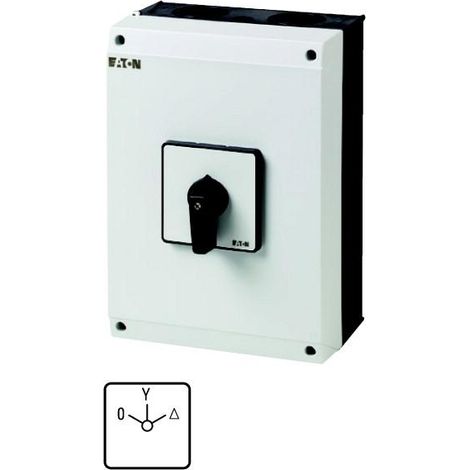 Commutateur cont.: 8 100A 0-Y-D 60° à accrochage en saillie 000222918 EATON T5-4-8410/I5