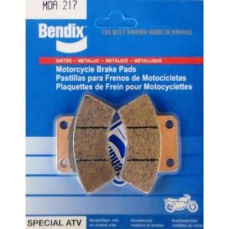 Bremsbelag bendix für quad polaris 250 scrambler 1990 bis 1993