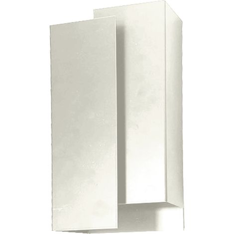 Applique minimal bianca rettangolare Wall 2xG9 8W Luminex