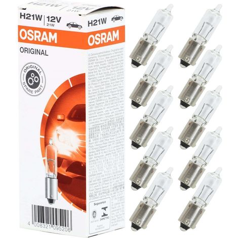 OSRAM Glühbirne 21W 12V BAY9S H21W (1/5)