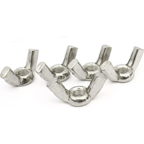 5 pièces 65mm Breite Metall Flügelmutter Set Hardware Befestigungen
