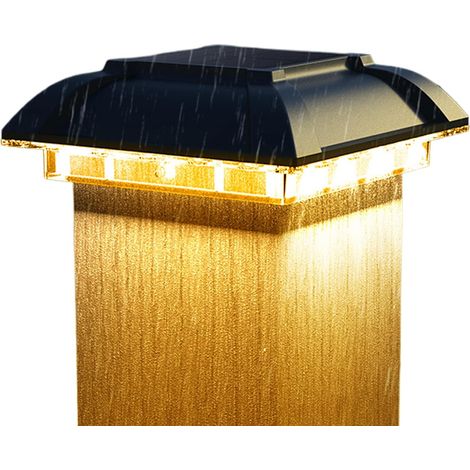 Solaires Pour Poteaux clairage Extrieur Pour Jardin Batterie (1/5)