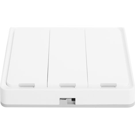 Interrupteur Zigbee à 3 boutons, à installation libre, avec fonction scène. (1/5)