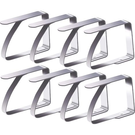 Porta tovaglia in acciaio inox color argento (1/3)