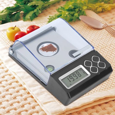Mini balance numérique de poche de haute précision, balance électronique pour laboratoire et joaillerie (30/0,001 g)