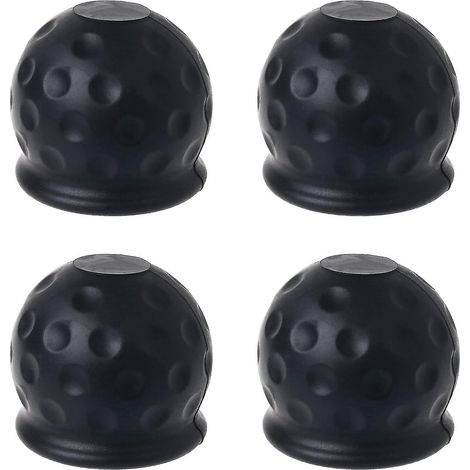 pièces Boule d'attelage, cache-boule d'attelage, attelage de remorque, pour caravanes et remorques (x4) (1/5)