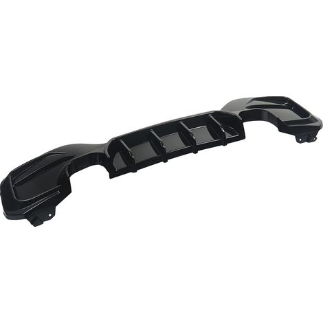 Difusor trasero, compatibilidad con M Sport, acabado de alto brillo, doble escape (1/2)