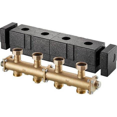 BLOC DE REPARTITION MODULAIRE 2 CIRCUITS POUR REGUMAT DN 25