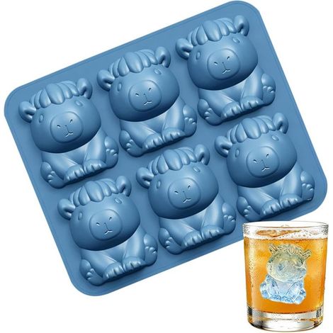 À Glaçons Pour Cocktails Démoulage Facile Capybara Silicone (1/5)