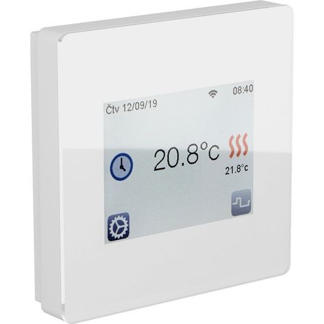 Thermostat d'ambiance programmable universel à écran tactile TFT (1/4)