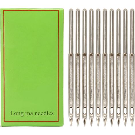 10 aiguilles machine à coudre DIY industrielles pour broderie, compatibles Flyingman GK26 1A série, Newlong NP 7A 92x230. (1/5)