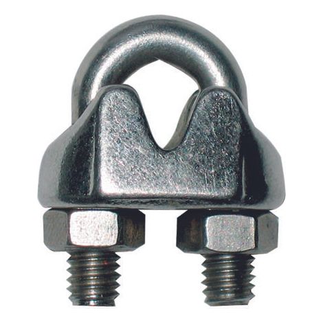TOPCAR - Serre-câble étrier d.6mm inox aisi 316 - 5285c - Ce produit de marque LEVAC est neuf.