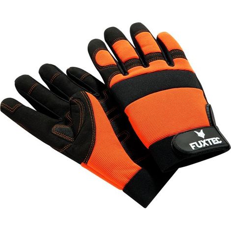 FUXTEC guanti per attrezzi FX-GH guanti da giardinaggio guanti da lavoro guanti da giardino unisex, per uomo e donna - con palmi rinforzati e sensibilità delle dita