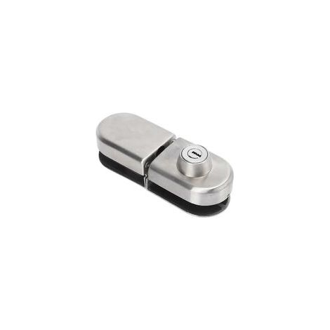 Cerradura para puerta corredera de cristal, marco de cerradura de 1012 mm, herrajes de acero inoxidable LockCREA-Crezuo