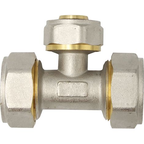 Klemmring Schraubfitting T-Stück 26x20x26 mm reduziert Verbundrohr (1/5)