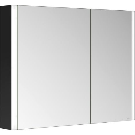 KEUCO SOMARIS Spiegelschrank Wandvorbau 2-türig, asymetrisch, mit (1/5)
