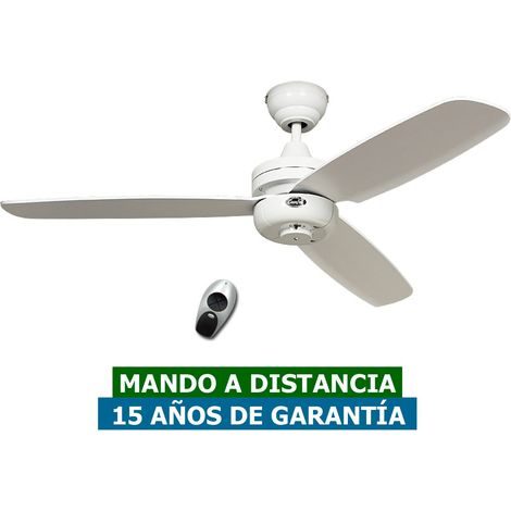 Ventilateur de plafond CasaFan 9313216 NIGHT FLIGHT 132 WE-WE blanc (1/4)