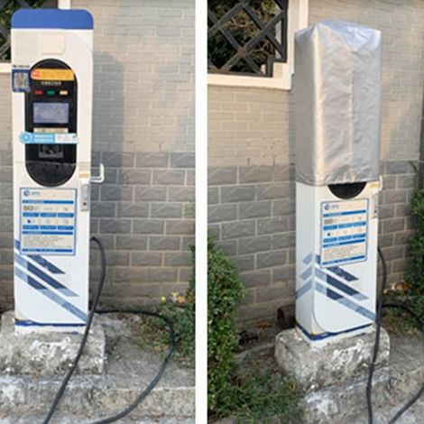 Regnskydd pour elbilsladdare, vadertät skydd pour laddstation (FMY) S