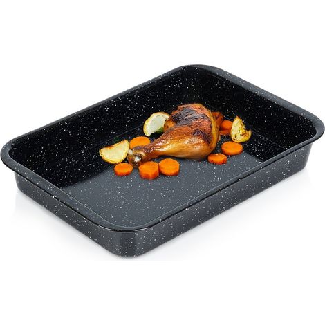 Teglia rettangolare smaltata da forno, 3 l, 35,5x24x5 cm (1/5)