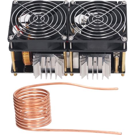 Chauffage par induction module 1800W 40A haute efficacité faible tension pilote flyback chauffage 12‑48V (1/5)