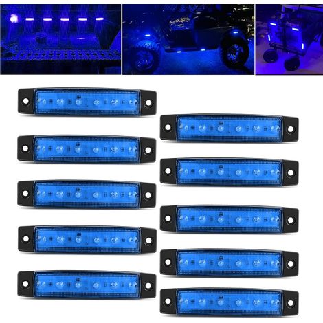 LED-Konturbeleuchtung 24 V – blau – 10 Stück – 12 V/24 V (1/4)