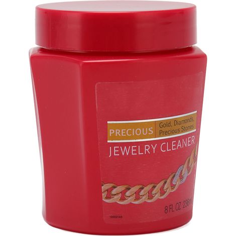 Solution nettoyante liquide pour bijoux en or, argent et platine, bagues de sécurité et colliers. Solution de polissage. (1/5)