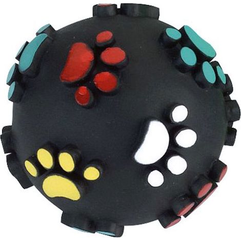 Palla con impronte in vinile con effetto sonoro 7 cm