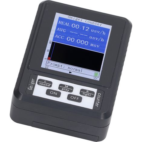 Geigerzähler, tragbarer Detektor für nukleare Strahlung, Beta-Gamma-Röntgen-Strahlungsmonitor (1/4)