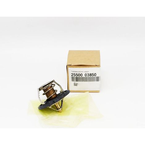 2550003850 ist ein Kühlmittelthermostat für Kia Creta Rio und Hyundai I30/I20 Motoren. (1/4)