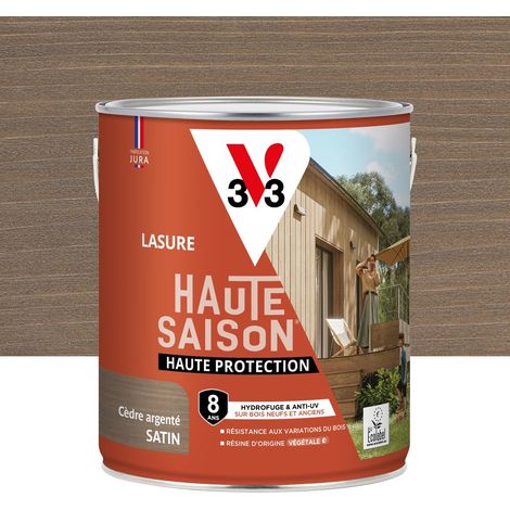 V33 Impregnante per legno di cedro argentato, durata 8 anni, 2,5 l V33