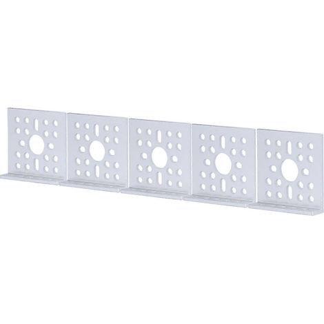 Stück L-förmige Halterungen aus Aluminiumlegierung, 90-Grad-Winkel, 48 x 12 mm, Low-Side-Servohalterungen
