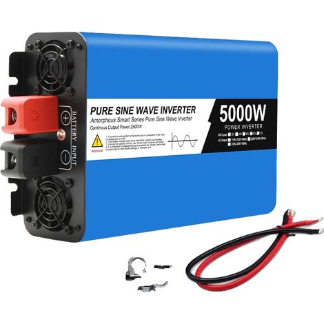 Inverter, onda sinusoidale pura, potenza continua 2000 W, 5000 W-12 V (1/2)