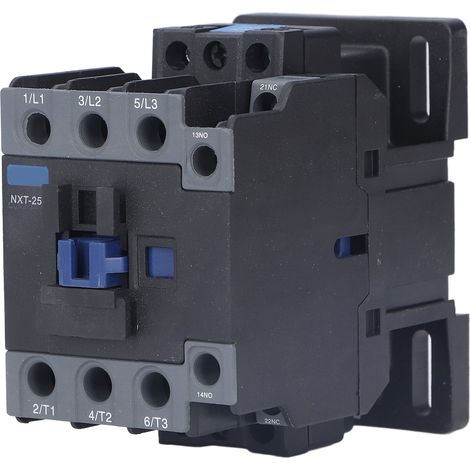 Contacteur AC 50Hz 40A NXT-25, plastique thermodurcissable Pa66, rail DIN, interrupteur automatique, commutation électrique (1/5)
