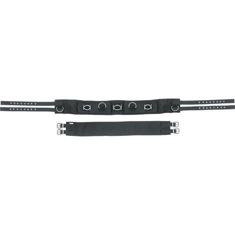 Kerbl Longiergurt Schwarz Warmblut 32339
