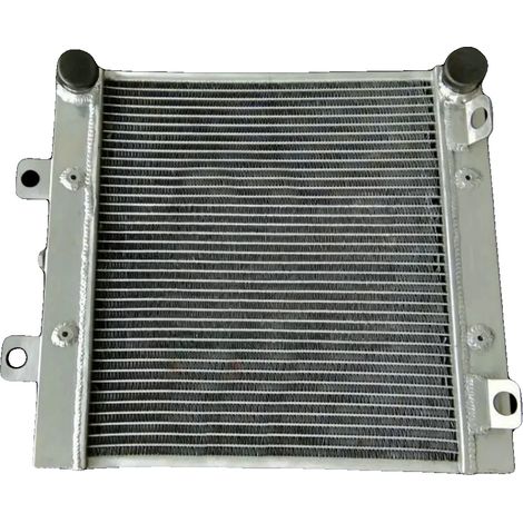 Radiador, construcción de aluminio, ajuste en el lado derecho, compatible con Lamborghini Gallardo SE Coupé y Spyder, mejora la eficiencia de refrigeración en un 40%, instalación directa OEM. (1/3)