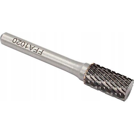 Raspa cilindrica in tungsteno ¤ 6x16x56/6mm A