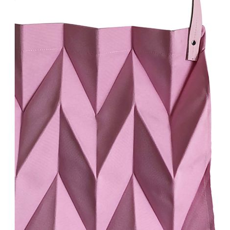 Sac fourre-tout réutilisable grande capacité, design tendance en polyline, sac de courses en tissu rose pour la maison, les voyages et le bureau (1/4)