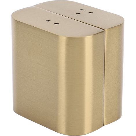 Ensemble 2 Pots à Sel et Poivre en Acier Inoxydable 304 avec Capuchon Résistant pour Cuisine (1/5)
