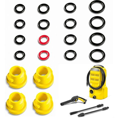 K2 O-ring, 20 pieces K5 Seal Kit, O-Ring Hose K7, Jo int K3, Joi nt Pouch, for Rubber Pressure Cleaner, Size 2.640-729.0 (1/5)