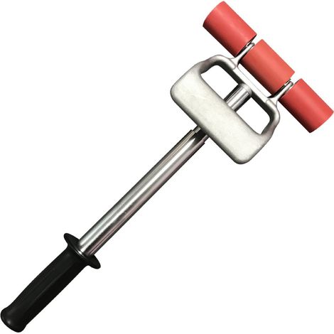 Rouleau à pression télescopique pour mur et sol, roulette de compression, longueur poignée ajustable 16’’ à 27’’, dimensions env.44x19x9cm (1/2)