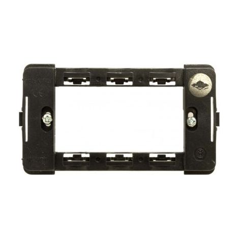 FEB Serie elettrica Frutti Compatibili Living Classic Supporto a 3 moduli