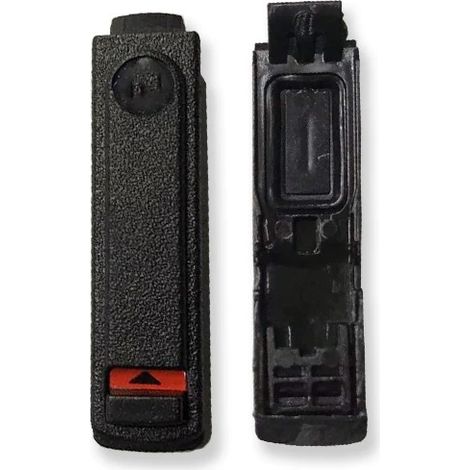 Dust cover/side cover compatible with Motorola XiR P6600i, DEP550e, and P6620i walkie-talkies. (1/5)