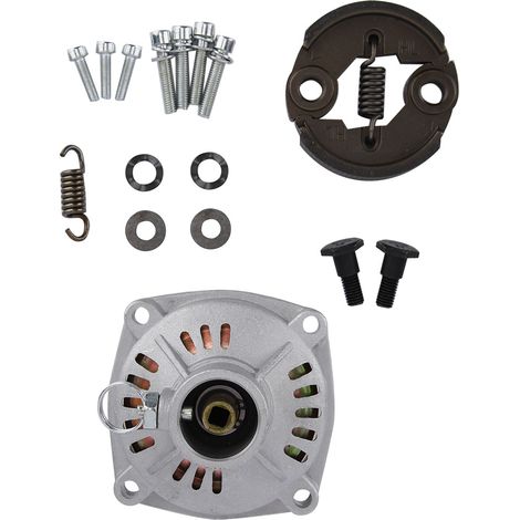 Jeu de boulons et rondelles pour couvercle de tambour d'embrayage, adapté aux modèles Honda GX31 GX35 GX35NT 22000-ZM5-003 (1/4)