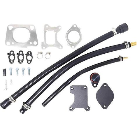 Kit de vanne EGR pour Chevrolet 2017-2019, plaque d'admission en aluminium usiné, moteur Duramax 6.6L L5P, vanne EGR (1/5)