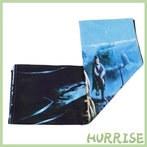 HURRISE Tapisserie en tissu de fond d'Halloween Halloween Fond Tissu Tapisserie Effrayant Lune Nuit Halloween luminaire 230180 cm (1/5)