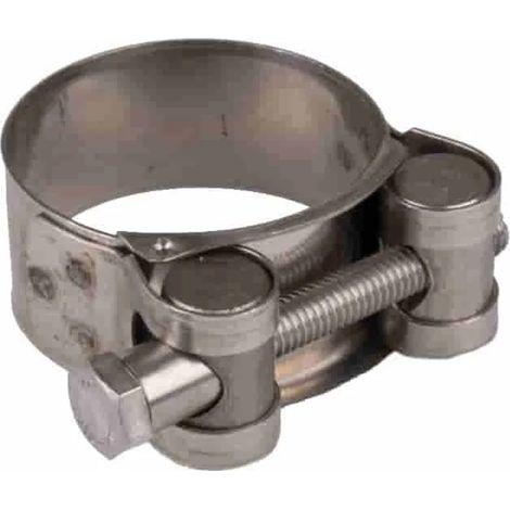 Abrazaderas 70mm, Abrazadera con Perno, Acero Inoxidable, DIN 3017